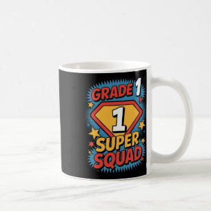 Caneca De Café Esquadrão de Super-Heróis da Primeira Série, 1º An