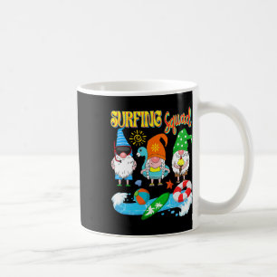 Caneca De Café Esquadrão de Surf Três Gnomos Havaiano Surf de Ver