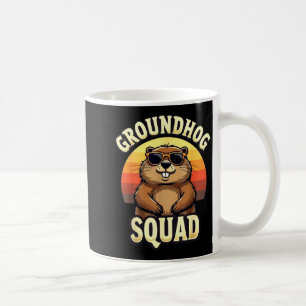 Caneca De Café Esquadrão de Toupeira Engraçado Celebração Feliz d