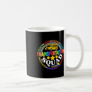 Caneca De Café Esquadrão de Transporte Volta às Aulas Motorista d
