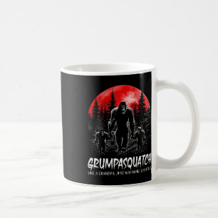 Caneca De Café Esquadrão Funny Bigfoot Pai Sasquatch Yeti Pai D
