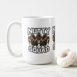 Caneca De Café Esquadrão Maluco, Esquadrão de Lanches de Esquilo