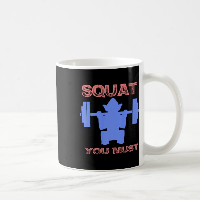 Caneca De Café Esquadrão Você Tem Que Malhação Um Presente Engraç (Direita)