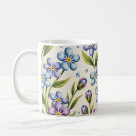 Caneca De Café Esqueça-me-não