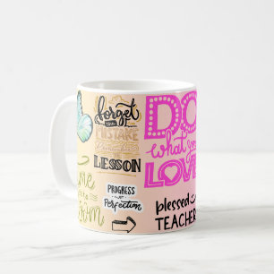 Caneca De Café esqueça o erro lembre da lição