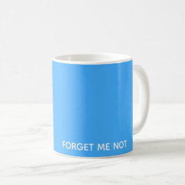 Caneca De Café Esqueça o nome da cor não azul