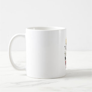 Caneca De Café Esqueleto Dançante Halloween Mansão Assombrada Vin
