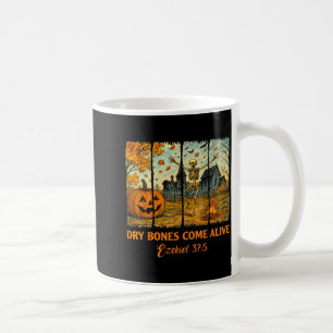 Caneca De Café Esqueleto Dançante Ossos Secos Voltam à Vida Ha Cr