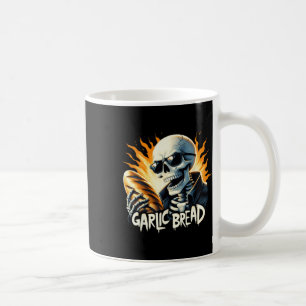 Caneca De Café Esqueleto de Halloween do Pão de Alho Kery Ker Bre