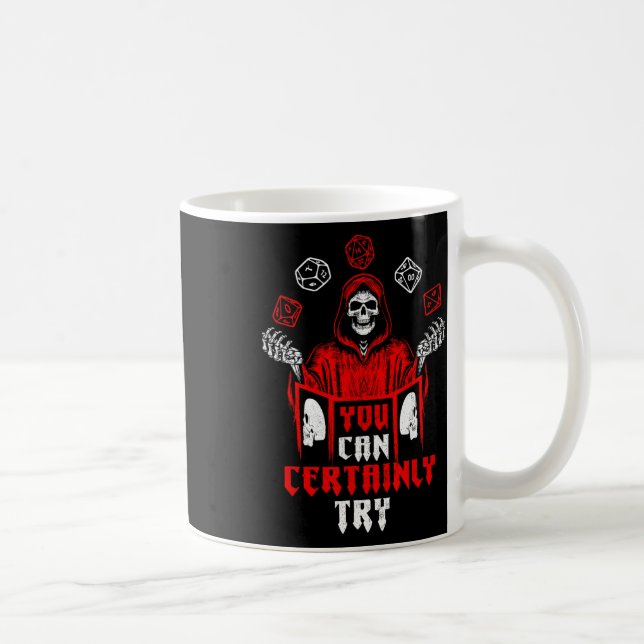 Caneca De Café Esqueleto de jogo Rpg que você certamente pode ten (Direita)