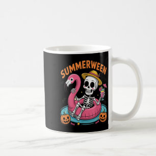 Caneca De Café Esqueleto De Summerdal À Espera De Hallow