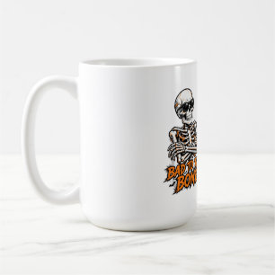 Caneca De Café Esqueleto Mau Até Os Ossos