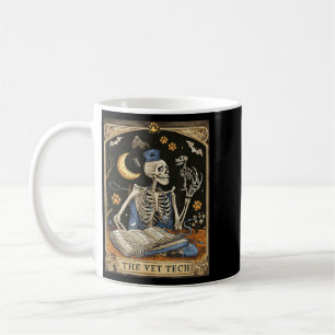 Caneca De Café Esqueleto O Tarot Técnico Veterinário Estudante de