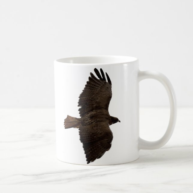 Caneca De Café Esquema de cauda vermelha (Direita)
