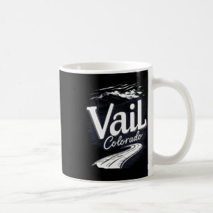 Caneca De Café Esqui ao Ar Livre Legal Souvenir Vintage Visite Va