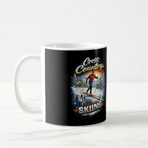Caneca De Café Esqui Cross Country