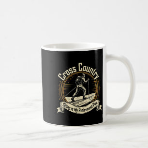Caneca De Café Esqui cross country é o esqui de amantes da aposen