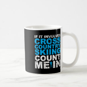 Caneca De Café Esqui Cruzado Conte-Me Em Esqui Cruzado