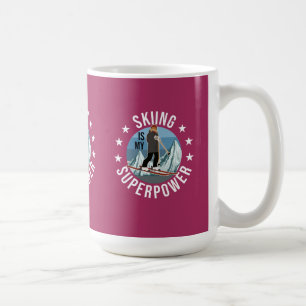 Caneca De Café Esqui É Minha Superpotência