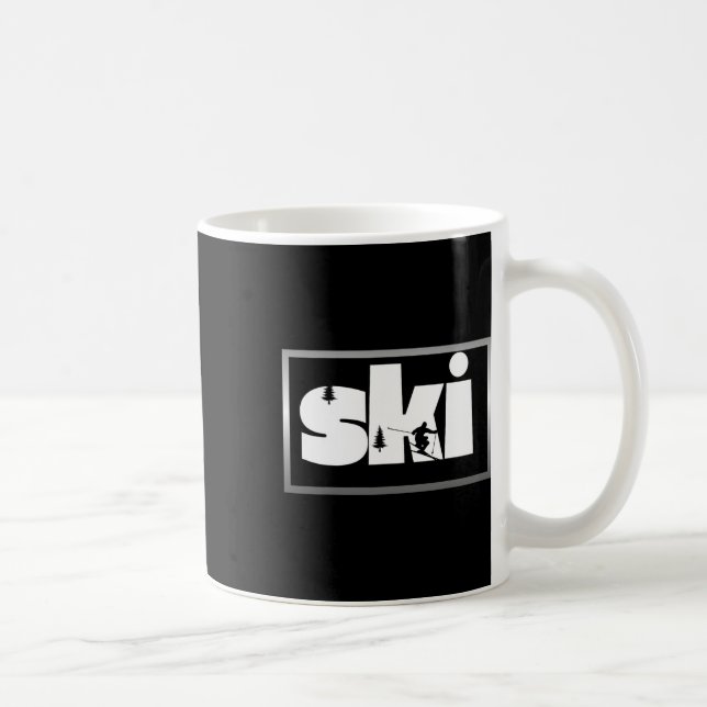 Caneca De Café Esqui Em Lopes3 (Direita)