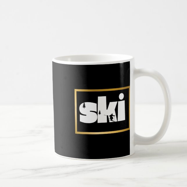Caneca De Café Esqui Em Lopes7 (Direita)