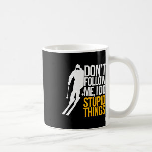 Caneca De Café Esqui Esporte De Inverno Presente De Esqui Para Ho