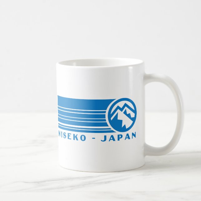 Caneca De Café Esqui Japão de Niseko (Direita)
