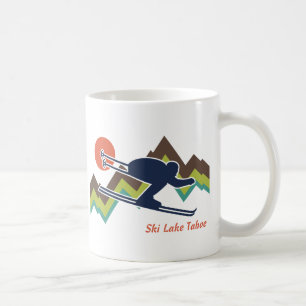 Caneca De Café Esqui Lake Tahoe