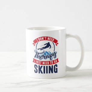 Caneca De Café Esqui Terapêutico