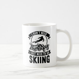 Caneca De Café Esqui Terapêutico