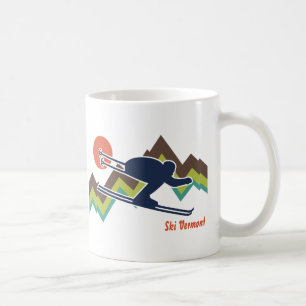Caneca De Café Esqui Vermont