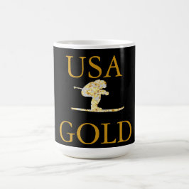 Caneca De Café Esquiador