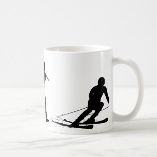 Caneca De Café Esquiador