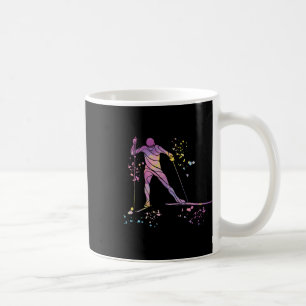 Caneca De Café Esquiador de Cross Country Esqui Nórdico Xc _6 