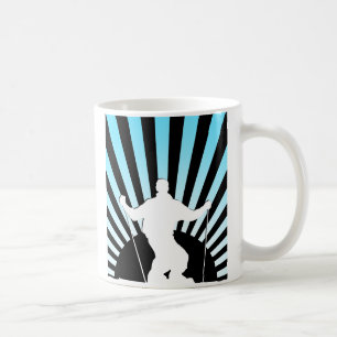 Caneca De Café esquiador de descida