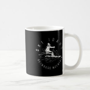Caneca De Café Esquiar Idaho Brundage Mountain Esquiar Snowboard