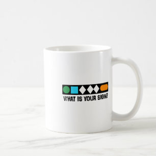 Caneca De Café Esquiar Qual é o Seu Sinal Funny Skier Homens Snow
