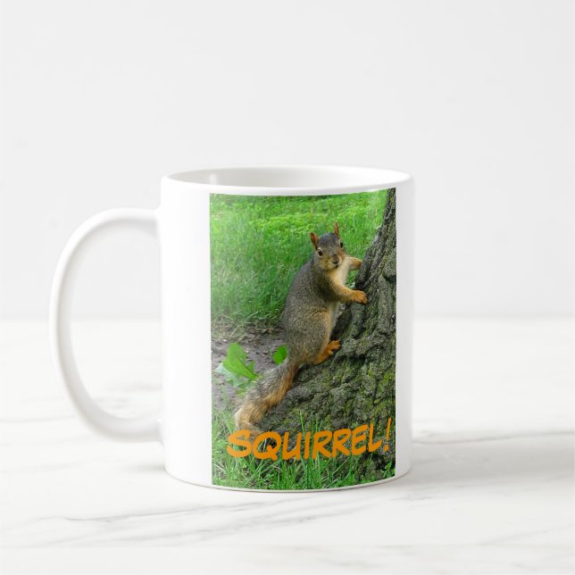CANECA DE CAFÉ ESQUILO! (Esquerda)