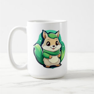Caneca De Café Esquilo animal adorável