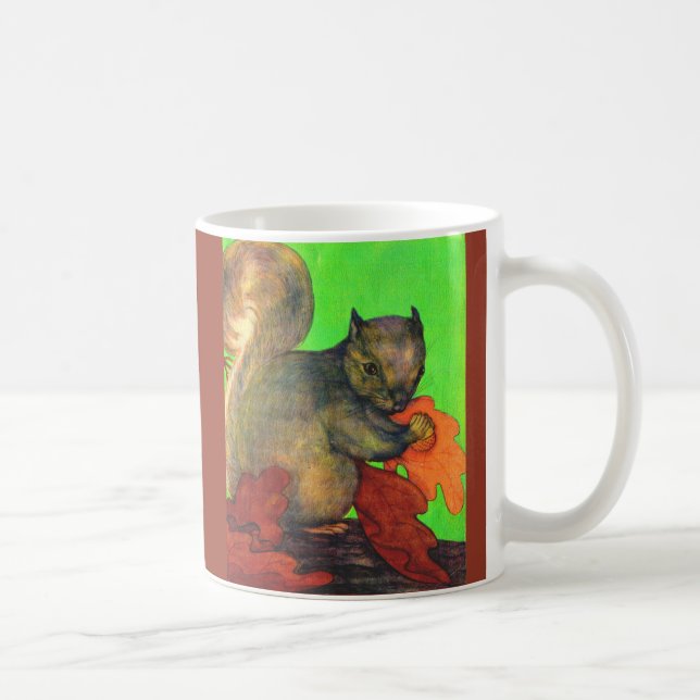 Caneca De Café esquilo bonito (Direita)