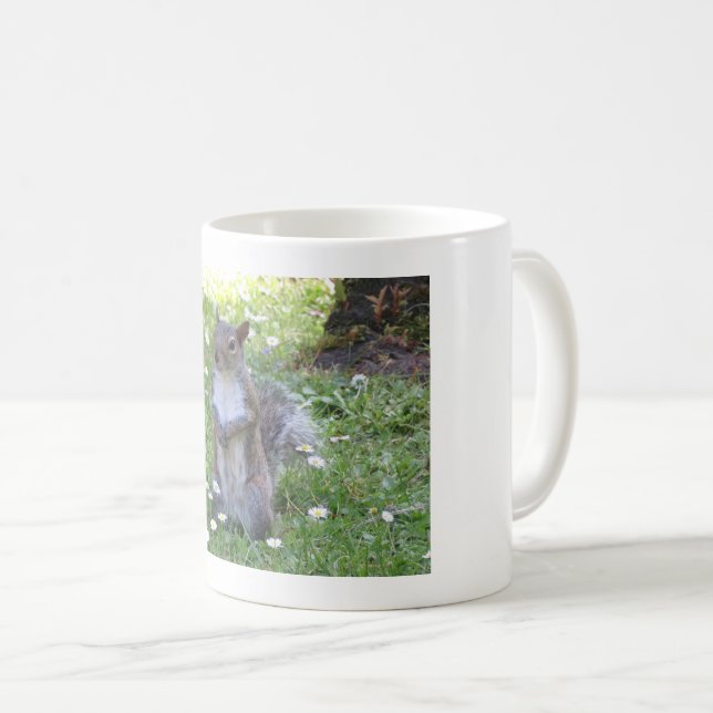 Caneca De Café Esquilo bonito (Frente Esquerda)