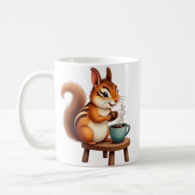 Caneca De Café Esquilo Café (Esquerda)