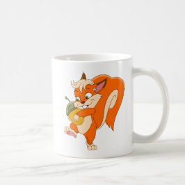 Caneca De Café Esquilo com bolota