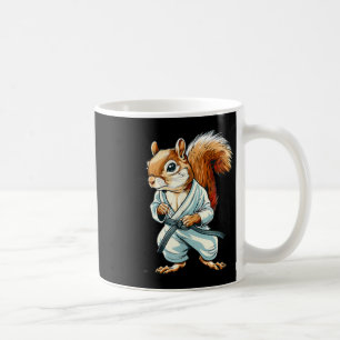 Caneca De Café Esquilo de Judô MMA Taekwondo Artes Marciais Jiu-J