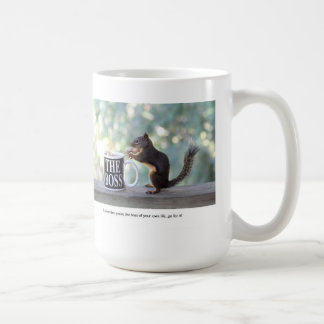 Caneca De Café "Esquilo do chefe"