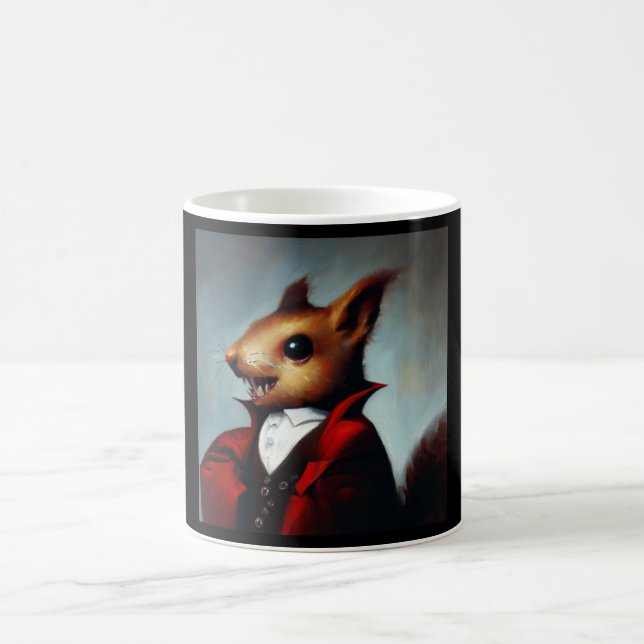 Caneca De Café Esquilo Drácula (Centro)