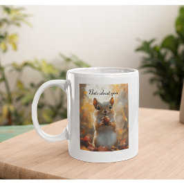 Caneca De Café Esquilo, loucos sobre você