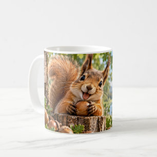 Caneca De Café Esquilo Malandro Mas Simpático