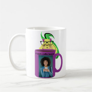 Caneca De Café Esquilo Malvado #436 Café Humano