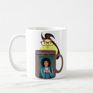 Caneca De Café Esquilo Malvado #499 Café Humano